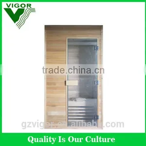 Popular Finland Sauna Room Cheapest Solid Wood Sauna Steam Room Combination thumbnail-1