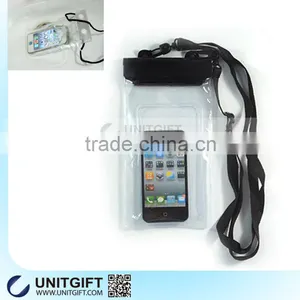 IPX8 Universal up to 5.5 Inch Mobile Phone Waterproof Case for Skating Boating Swiming thumbnail-5