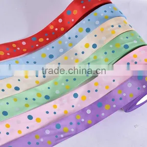 2016 , High Quality Custom Printed Grosgrain Christmas Decoration Celebrate For Gift Ribbon thumbnail-5