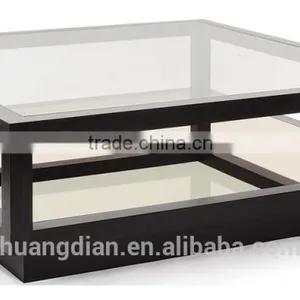 Glass Coffee Table Latest Wooden Furniture Designs CT7019 thumbnail-1