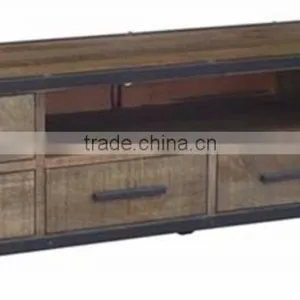 Industrial Console Table With Drawer Cum TV Unit thumbnail-5