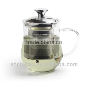 Transpanrent Borosilicate Glass Mug thumbnail-1