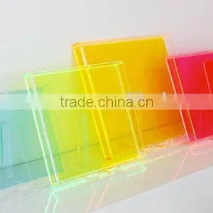 Colored Acrylic Serving Tray For Drinks And Food thumbnail-1