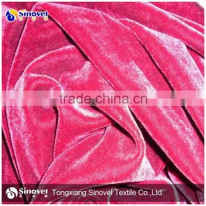 Garment Velvet/Elastic Velvet/spandex Velvet Fabric/4 Way Elastic thumbnail-2