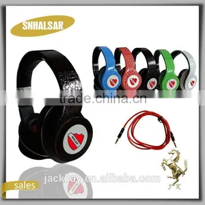 HD Voice OEM Leather Headphones Gaming Headset Earbuds thumbnail-1