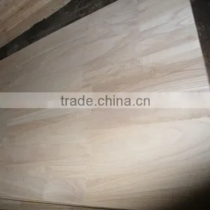 FSC Paulownia Composite Finger Board Sawn Timber for Furniture From Sanxin Factory thumbnail-1