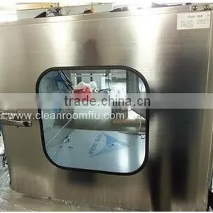 Laboratory Clean Transfer Window Electronic Interlock Pass Box for Pharmaceutical Cleanroom thumbnail-2