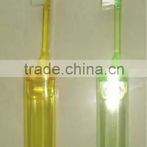 Wholesale Adults Disposable Hotel Travel Transparent Toothbrushes thumbnail-1