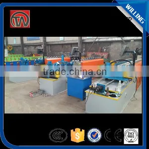 c u w Channel T Bar Angle Omega Roll Forming Machine thumbnail-5