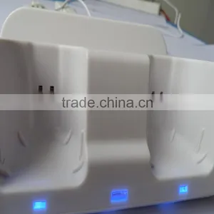 2in1 Charge Stand For Wii U Game Pad & For Wii Remote Contol With 2pcs Of Rechargeable 2800mAh Battery thumbnail-3
