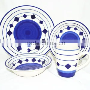 2017 Hand Painted Stoneware ,stoneware Dinnerware,stoneware Plate Dinner Set thumbnail-6