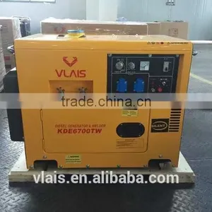 220V-380V Super Slient and Large Power 5kw Diesel Generator Set thumbnail-1