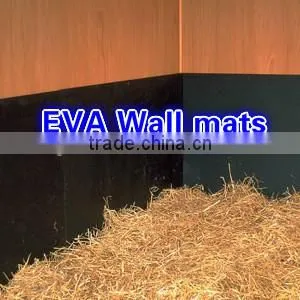 2015 New!! Black Color EVA Wall Mats10mm Thickness Horse Eva Stall Mats Stable Eva Wall Mats thumbnail-1