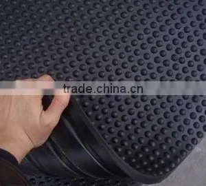 17mm Thickness Bubble Design Rubber Stable Mat thumbnail-1