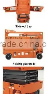 JCPT1012HD/1212HD Self-Propelled Rough-Terrain Scissor Lifts -- HK Mingyang thumbnail-3