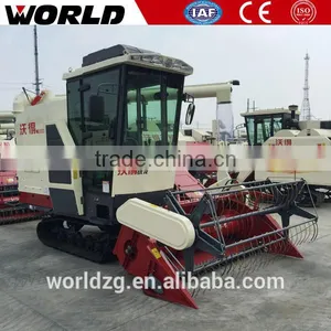 Mini Wheat Rice 98hp World Brand Combine Harvester in India thumbnail-4