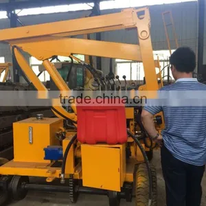 Hydraulic Pile Driver Machine for Expressway Guardrail thumbnail-1