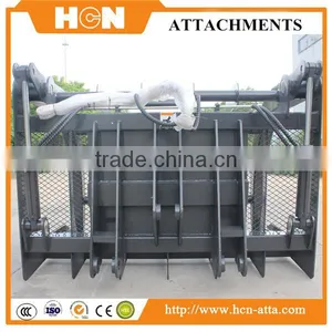 HCN Brand BM08 Series Hydraulic Root Grapple for Loaders thumbnail-3