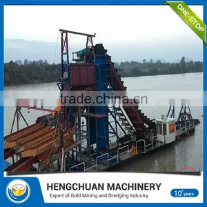 High Efficient Gold Dredger &amp Mining Equipment Chain Bucket thumbnail-6