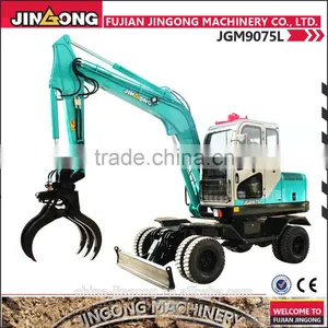 Telehandler for Sale JINGONG JGM9075L WHEEL EXCAVATOR thumbnail-1