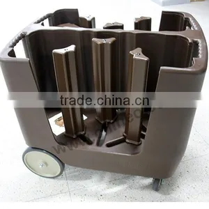 Restaurant,Hotel,Buffet Mobile Dish Cart,Trolley And Dolly For Hold Tray,Plate And Platter thumbnail-4