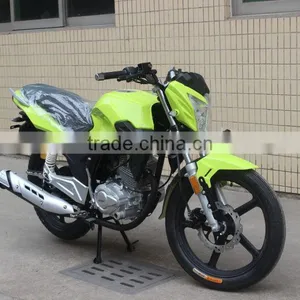 Chinese Factory Cheap Gas Engine 150cc Sport Racing Motorcycle thumbnail-1