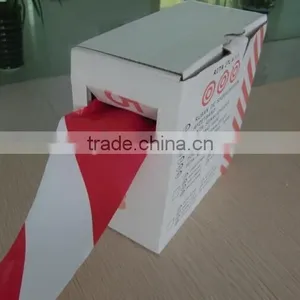 Red and White Printing Caution Tape PE Warning Tape thumbnail-1