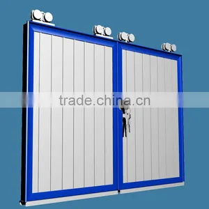 Factory Supplier ! Warehouse Sliding Door Aluminum Profile,aluminum Sliding Door for Warehouse thumbnail-1