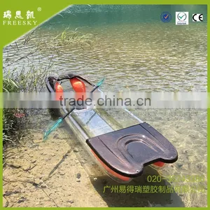 2 Person Ocean Clear Kayak Transparent With Seat &Paddle thumbnail-1