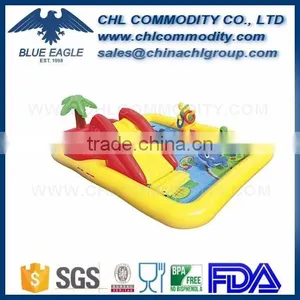Customized Shape Eco-friendly Inflatable Baby Pool thumbnail-1
