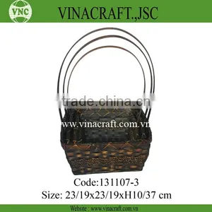 Bamboo Flower Basket thumbnail-1