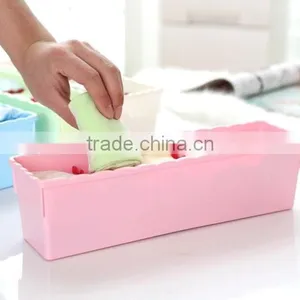 N506 3/5 Grid Home Organization Storage Box Household Plastic Storage Box thumbnail-1