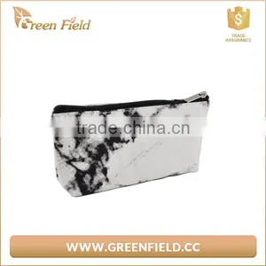 Waterproof Makeup Washable Organizer Storage Pouch Women Marble Paper Toiletry Travel Cosmetic Bag thumbnail-3