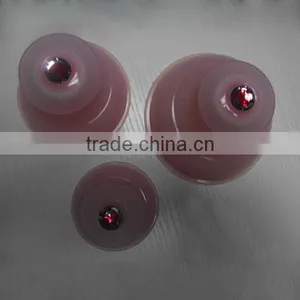 Traditional Chinese Silicone Vacuum Suction Cup / Vacuum Massage Silicone Cups Cover thumbnail-1