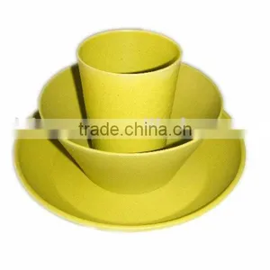 Biodegradable Eco Bamboo Fiber Tableware,dinner Set 2016 New thumbnail-3