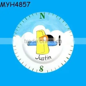 Creative Ceramic Compass Design Serving Plate thumbnail-1