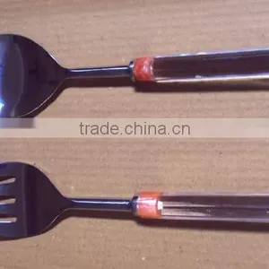Fully Acrylic Handle Salad Serving Set of 2 thumbnail-2