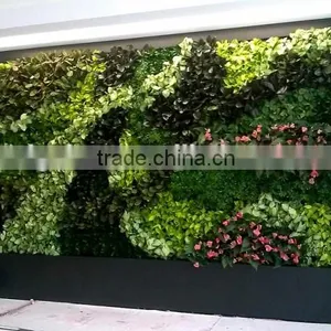 2015 Best Price Artificial Plant Wall/artificial Grass Wall, Artificial Vertical Plant for Garden thumbnail-1