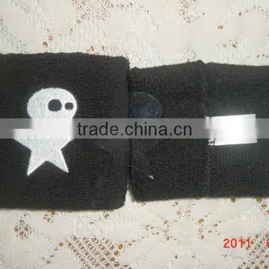 Wholesale Embroidery Wrist Sweatbands thumbnail-1