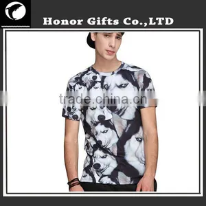 Custom Design You Own Factory Price Printed T Shirt Men thumbnail-1