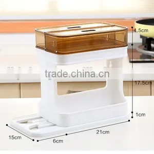 Wholesale Plastic Multifuction Bottle Storage Box for Kitchen thumbnail-5