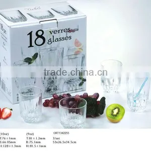 Promotional Clear Glass Cup Set thumbnail-1
