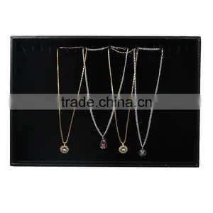 Yiwu Factory Direct Sale Black Velvet Jewelry Box for Necklaces. thumbnail-1