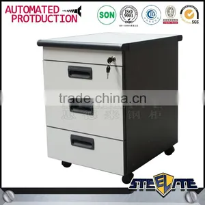 Portable Mobile File Cabinet Baby Wardrobe Bedside Table With Wheels thumbnail-4