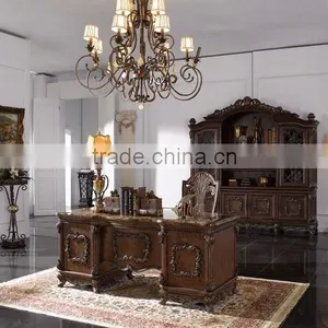 American Style Office Desk,Country Style Office Furniture,Classical Office Table,Office Furniture Antique Design (BG0600094) thumbnail-1