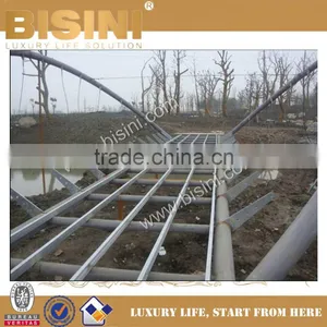 BISINI Installation for Urban Residential Area Steel Structure Landscape Garage Bridge(BF08-Y10052) thumbnail-3