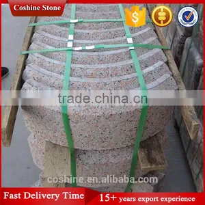 Samkie Red,WG562,Zarkie Red G562 Granite Pillars Flamed Surface thumbnail-3