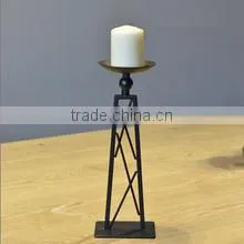 Fashionable Home Decoration Luky Metal Spherome Candle Holder thumbnail-6