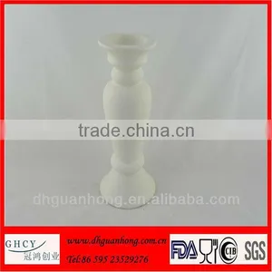 Hot Sale Tall Ivory DeHua Ceramic Candelabra for Wedding thumbnail-1