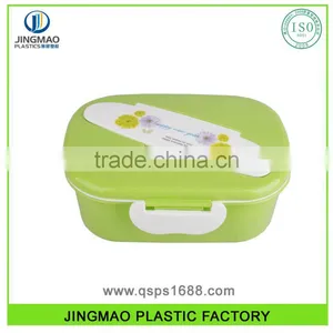 PP Plastic Lunch Box With Spoon thumbnail-1